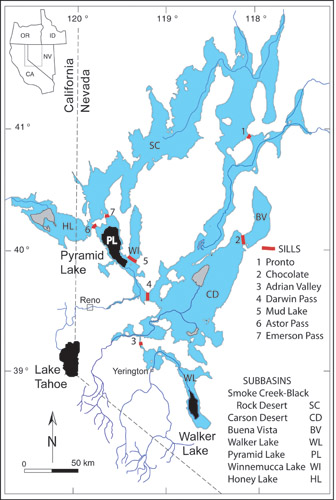 Pluvial Lake Lahontan